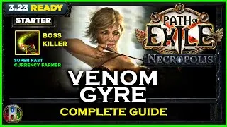 [PoE 3.24] LEAGUE STARTER - VENOM GYRE DEADEYE - PATH OF EXILE NECROPOLIS - POE BUILDS