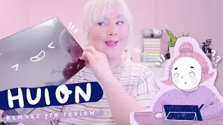 CHEAP CINTIQ ALTERNATIVE? - Huion Kamvas Pro 13 Pen Tablet Review (& UNBOXING!)