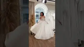 Свадебное платье на осень.