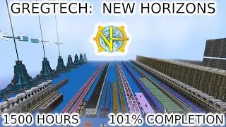 complete GTNH playthrough in 25 minutes (GTNH 2.8 in a nutshell)