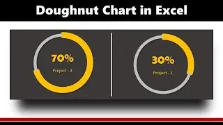 How to Create a Doughnut Chart in Excel