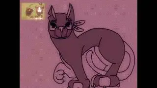 Drawing my fursona as a warrior cat!