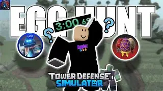 Как Я ПРОШЁЛ THE HUNT ИВЕНТ в СОЛО в TOWER DEFENSE SIMULATOR!