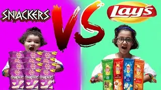 lays vs snackeers  challenge EATING COMPETITION #Funny#Sketch#mona and ajwa show
