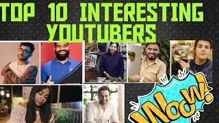 TOP 10 INTERESTING YOUTUBERS  | @carryminati