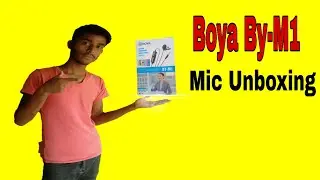 boya by m1 mic || new youtuber  boya by m1 mic