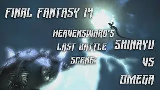 FFXIV | (Spoilers) Shinryu vs Omega (Heavensward's last epic battle scene)