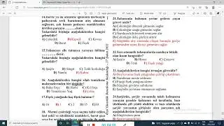 27/02/2022 tarihli 96. dönem SİLAH sınav sorularının çözümü