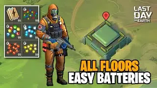 FULL Bunker Alfa Run! Total Quantum Batteries You Can Farm - Last Day on Earth: Survival