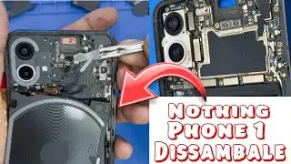 Nothing phone 1 Disassembly Teardown Repair | How to open back panel nothing phone1 | nothing phone1