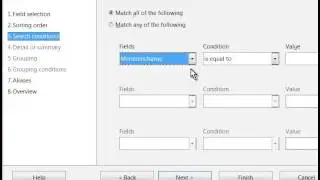 9 Create queries using Query Wizard English