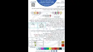 فرض شامل مقترح لمراجعة مادة الفيزياء للفصل الثالث للسنة الثالثة متوسط