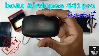 Boat Airdopes 441Pro Unboxing | Telugu Tech by Shreyas | 