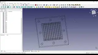 Diseño de campos de flujo para celdas de combustible en FreeCAD