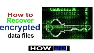 How to recover encrypted data files ● Ransomware affected files