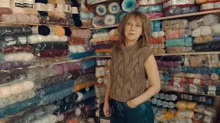 Мой новый жилет с косами .