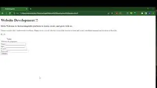 Website development (Session-3) | basics of HTML and CSS | html and css tutorial for beginners