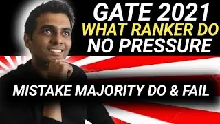 PREPARE for GATE 2021 not for MOCK TEST | Only for students who want RANK