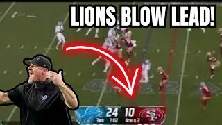 WHY DIDN'T HE KICK THE FIELD GOAL? Dan Campbell's STUPID DECISION Causes Lions to Blow Lead vs 49ers