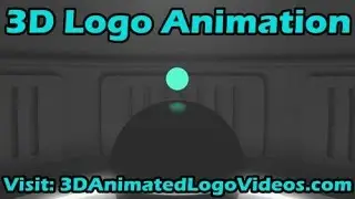 3d animated logo videos black sphere