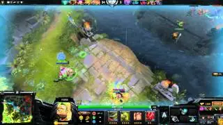 Dota 2. Вот как надо тащить за пуджа!)