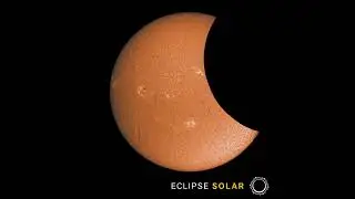 Impresionantes imágenes telescópicas durante un eclipse solar anular