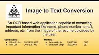 Image to Text Conversion