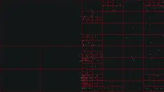Python Quadtree With Particle Collisions