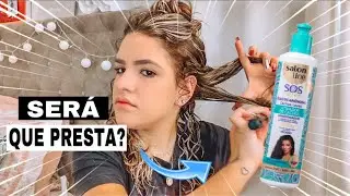 TESTEI O ATIVADOR DE CACHOS ÓLEO DE AMÊNDOAS DA SALON LINE | SERÁ QUE PRESTA?