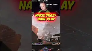 Hakis CRAZY NADE PLAY IN ALGS | Apex Legends 