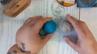 Лицевая гладь не завернётся! Начинаю шарф  в технике интарсия.