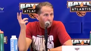 Eric Musselman, Devo Davis postgame - Memphis 84, Arkansas 79