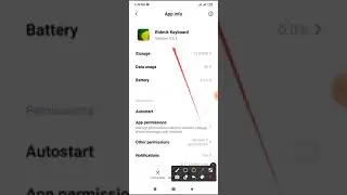 Redmik keyboard & security app version check on Xiaomi