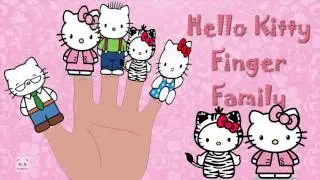 Hello Kitty Finger Family   Hello Kitty Family Finger Nursery Rhymes