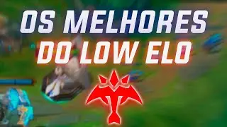 Esses são os MELHORES ADCS para SAIR do LOW ELO