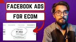 Facebook Ads For Indian Ecom Stores 2022 | Indian Dropshipping | Beginners [Complete Tutorial]
