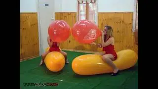 Italian Girls fun with Balloons #12