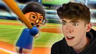 we try to play wii sports.