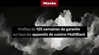 Découvrez les tout nouveaux appareils de cuisine noir mat de Miele