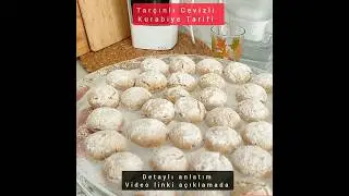 Tarçınlı Cevizli Kurabiye Tarifi