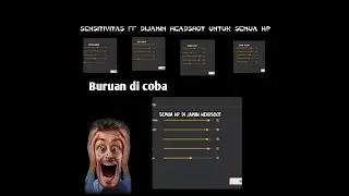 Sensitif ff terbaru dijamin headshot
