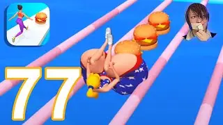 Twerk Race 3D — Running Game All Levels Android Gameplay with Webcam | LEVEL 77