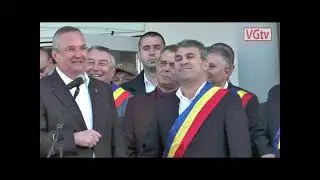 Olt. Președintele PNL, Nicolae Ciucă a inaugurat stația de gaze din comuna Studina