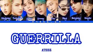 ATEEZ(에이티즈) - GUERRILLA Lyrics [Color Coded_Han_Eng_Gr]