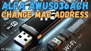 Alfa AWUS036ACH External WiFi Adapter & How to Change Mac Address