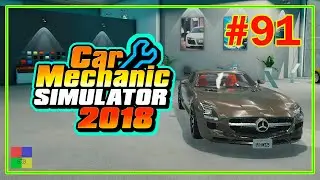 Car mechanic simulator 2018 прохождение #91 ♦ 50 УРОВЕНЬ. КУПИЛИ НОВЫЙ АВТО MB SLS ♦