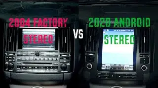 I updated my 2004 Infiniti FX35 to 2020 technology with a plug and play Android head unit.