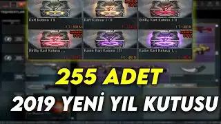 255 ADET 2019 YENİ YIL KUTUSU AÇILIMI I BU KUTUDAN NELER ÇIKAR I WOLFTEAM