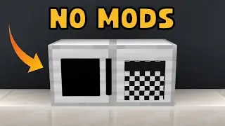 Realistic Minecraft Microwave Building Tutorial! (Java/Bedrock)