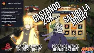 Naruto Online | Spending 25k cps | Fukurokumaru deal/ManekiNeko | Naruto six path | Avance pronto?..